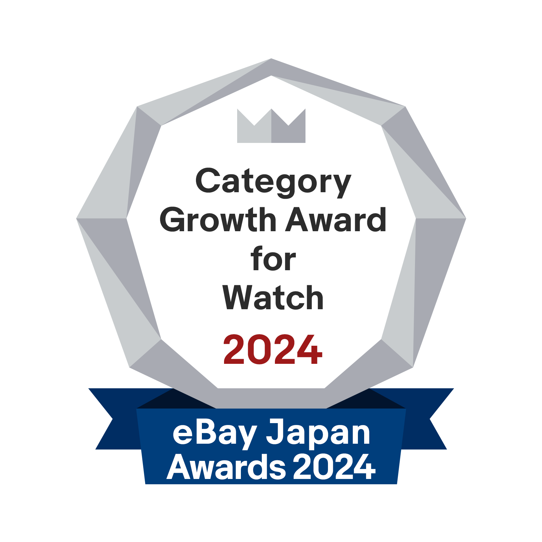 エンブレム:Category Growth Award for Watch 2024